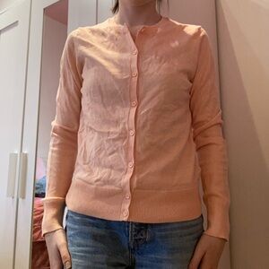 NWT, Gap peach sweater, cardigan